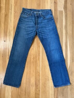 Vintage LEVI’S 501s Original 29X30 straight leg button fly 100% cotton classic